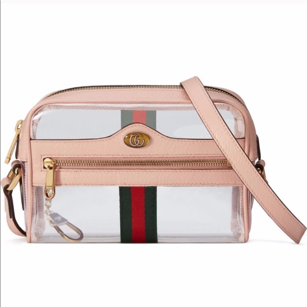 Pink Gucci Ophidia Crossbody